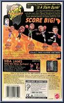 Dennis Rodman from NBA Jams - 98/99 Season manufactured by Mattel [Back]