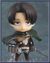 Levi from Nendoroid - Attack on Titan manufactured by Good Smile Company [Loose]