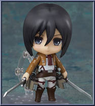 Mikasa Ackerman from Nendoroid - Attack on Titan manufactured by Good Smile Company [Loose]