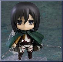 Mikasa Ackerman (Survey Corps Version) from Nendoroid - Attack on Titan manufactured by Good Smile Company [Loose]