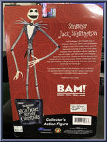 Sinister Jack Skellington from Nightmare Before Christmas - Basic Series manufactured by Diamond Select [Back]