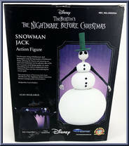 Snowman Jack from Nightmare Before Christmas - 25 Years manufactured by Diamond Select [Back]