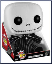 Jack Skellington from Nightmare Before Christmas - Mega Pop! Plush manufactured by Funko [Front]
