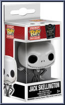 Jack Skellington from Nightmare Before Christmas - Pop! Keychains manufactured by Funko [Front]