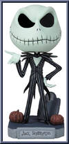 Jack Skellington from Nightmare Before Christmas - Wacky Wobblers manufactured by Funko [Loose]