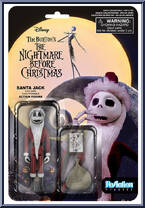 Santa Jack from Nightmare Before Christmas - ReAction Figures manufactured by Funko [Front]