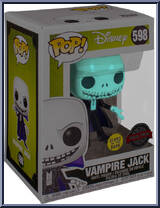 Vampire Jack (Glow in the Dark) from Nightmare Before Christmas - Pop! Vinyl Figures manufactured by Funko [Front]