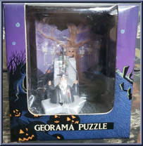 Halloween Town: Mayor, Sally, Tree from Nightmare Before Christmas - Georama Collection manufactured by Jun Planning [Front]