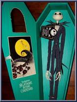 Jack Skellington (Green Coffin) (Evil Smile) from Nightmare Before Christmas - 16" Coffins manufactured by Jun Planning [Loose]