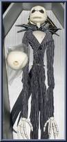 Jack Skellington (Grey Coffin) (2 heads: Angry, Smile) from Nightmare Before Christmas - 16" Coffins manufactured by Jun Planning [Loose]