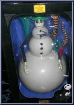 Snowman Jack (10th Anniversary) (Glow in the Dark) from Nightmare Before Christmas - 16" Scale Figures manufactured by Jun Planning [Front]
