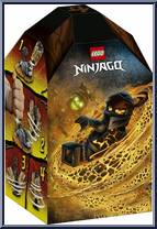 Cole from Ninjago - Spinjitzu Burst manufactured by Lego [Back]