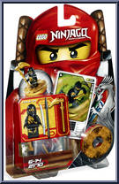 Cole DX from Ninjago - Spinner Sets manufactured by Lego [Front]