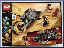 Cole's Dirt Bike from Ninjago - Secrets of Forbidden Spinjitzu manufactured by Lego [Back]