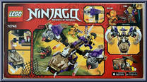 Condrai Copter Attack from Ninjago - Tournament of Elements manufactured by Lego [Back]