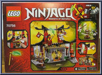 Dojo Showdown from Ninjago - Tournament of Elements manufactured by Lego [Back]
