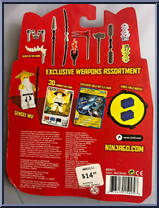 Exclusive Weapon Training Set from Ninjago - Spinner Sets manufactured by Lego [Back]