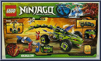 Fangpyre Truck Ambush from Ninjago - Rise of the Snakes manufactured by Lego [Back]
