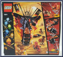 Fire Fang from Ninjago - Secrets of Forbidden Spinjitzu manufactured by Lego [Back]