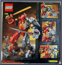 Fire Stone Mech from Ninjago - Master of the Mountain manufactured by Lego [Back]