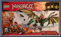Green NRG Dragon Action Figure