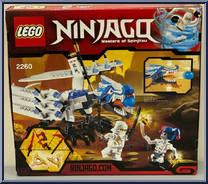 Ice Dragon Attack from Ninjago - Masters of Spinjitzu manufactured by Lego [Back]