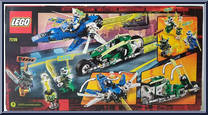 Jay and Lloyd's Velocity Racers from Ninjago - Prime Empire manufactured by Lego [Back]
