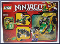 Jungle Raider from Ninjago - Tournament of Elements manufactured by Lego [Back]