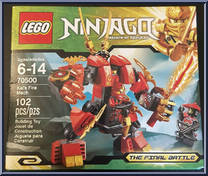 Kai's Fire Mech from Ninjago - Final Battle manufactured by Lego [Front]