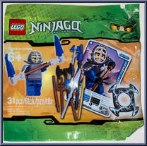 Kendo Jay Booster Pack from Ninjago - Spinner Sets manufactured by Lego [Front]