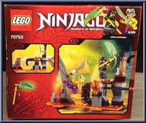 Lava Falls from Ninjago - Tournament of Elements manufactured by Lego [Back]