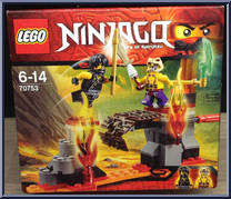 Lava Falls from Ninjago - Tournament of Elements manufactured by Lego [Front]