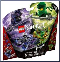 Lloyd vs. Garmadon from Ninjago - Spinjitzu manufactured by Lego [Front]