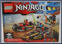 Ninja Bike Chase Action Figure