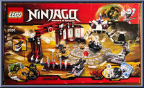 Ninjago Battle Arena from Ninjago - Masters of Spinjitzu manufactured by Lego [Back]