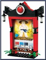 Ninjago Card Shrine from Ninjago - Spinner Sets manufactured by Lego [Loose]