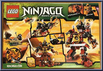 Samurai Mech from Ninjago - Rise of the Snakes manufactured by Lego [Back]