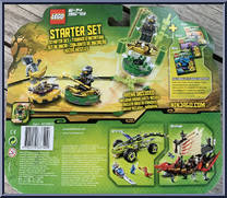 Starter Set from Ninjago - Spinner Sets manufactured by Lego [Back]