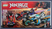 Street Race of Snake Jaguar from Ninjago - Sons of Garmadon manufactured by Lego [Front]