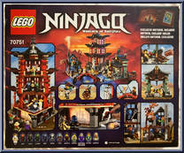 Temple of Airjitzu from Ninjago - Tournament of Elements manufactured by Lego [Back]