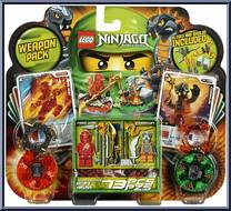 Weapon Pack from Ninjago - Spinner Sets manufactured by Lego [Front]