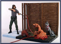 MacReady in Kennel Box Set (The Thing) from Now Playing - Series 3 manufactured by SOTA [Loose]