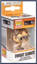 Dwight Schrute from Office - Pop! Keychains manufactured by Funko [Front]