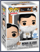 Michael Scott (Jesus) from Office - Pop! Vinyl Figures manufactured by Funko [Front]