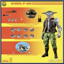 Hawk P-40 from One:12 Collective - Mezco manufactured by Mezco [Loose]