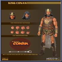 King Conan from One:12 Collective - Conan manufactured by Mezco [Loose]
