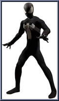 Spider-Man (Black Suit) from One:12 Collective - Marvel manufactured by Mezco [Loose]