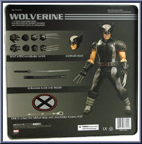 Wolverine (X-Force) from One:12 Collective - Marvel manufactured by Mezco [Back]