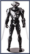 Black Manta (Line Art) from Page Punchers - 7" Scale manufactured by McFarlane [Loose]