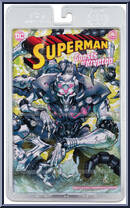 Brainiac (Ghost of Krypton) from Page Punchers - 7" Scale manufactured by McFarlane [Back]